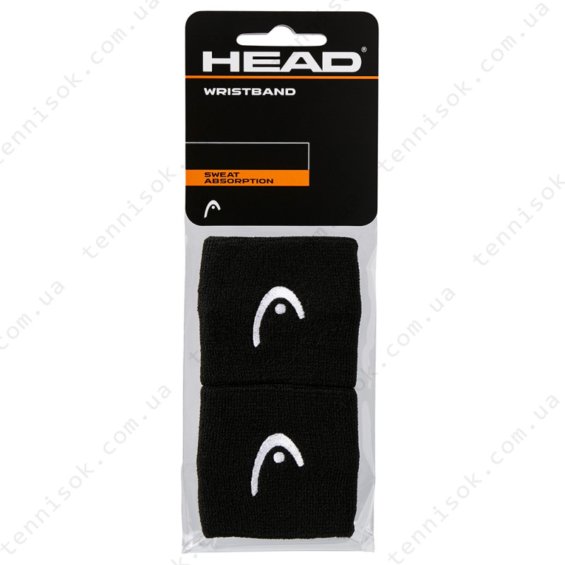 Напульсники Head Wristband 2.5 Black 285075-BK
