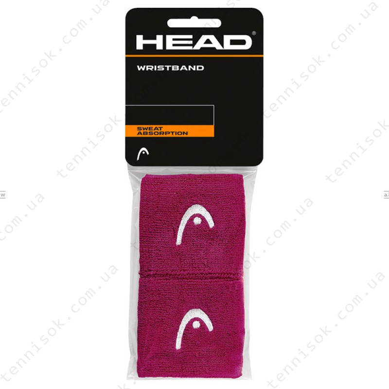 Напульсники Head Wristband 2.5 Burgundy