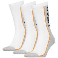 Носки Head Performance Crew 3P White/Grey/Orange
