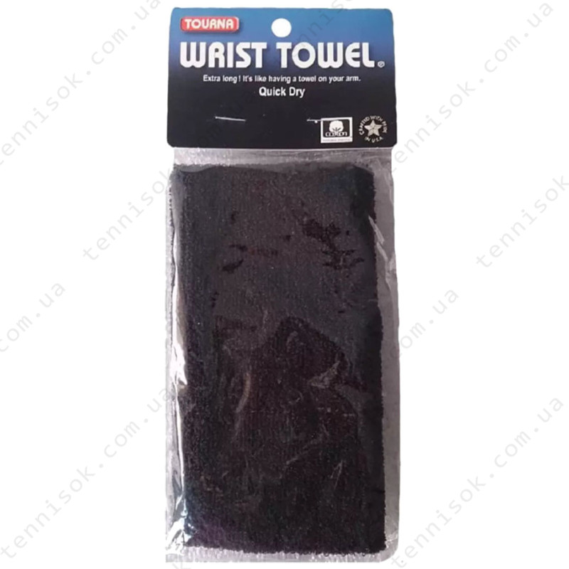 Напульсники Tourna Wrist Towel Black