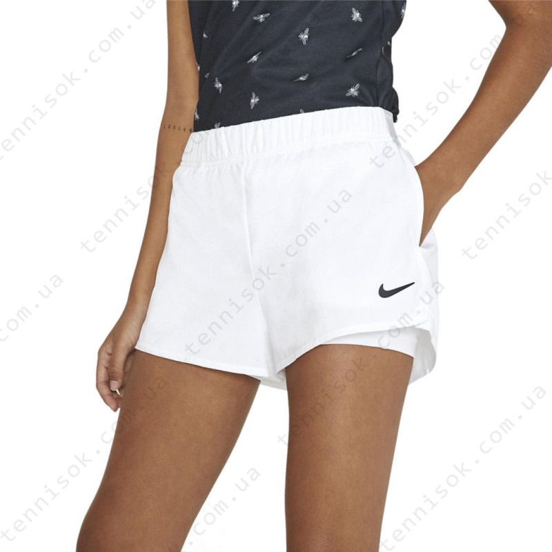  Тенісні шорти Nike Women's Court Flex Shorts White 939312-100