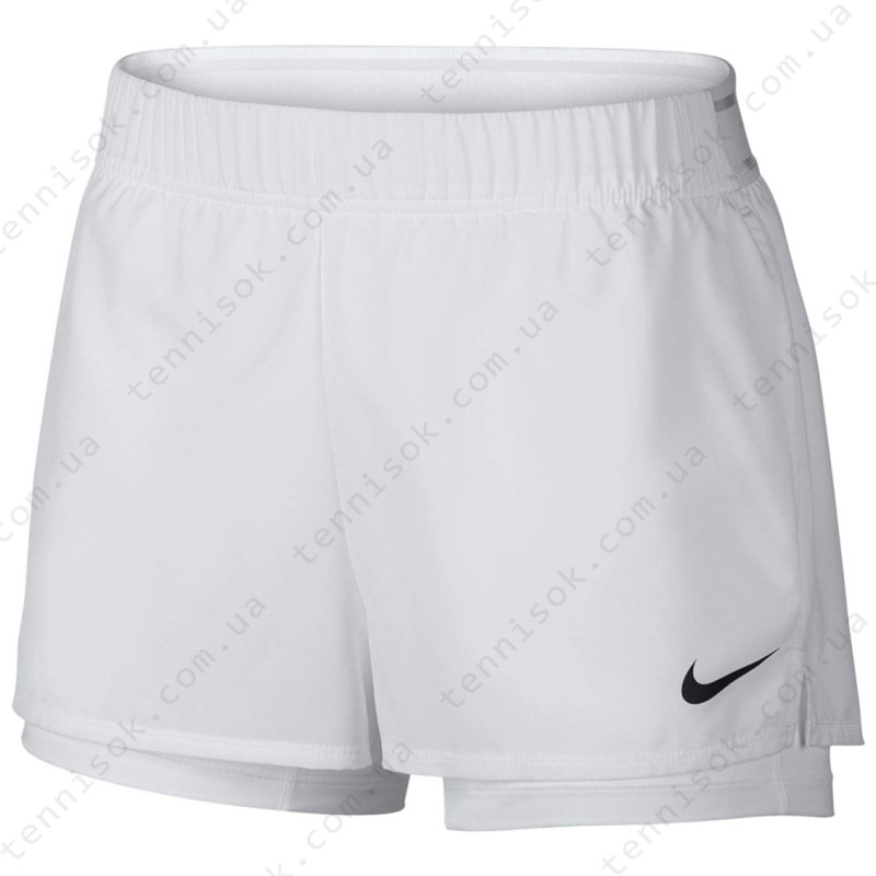  Тенісні шорти Nike Women's Court Flex Shorts White 939312-100