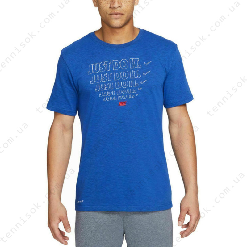  Футболка Nike Men's Summer Slub JDI Repeat Top DA1753-480