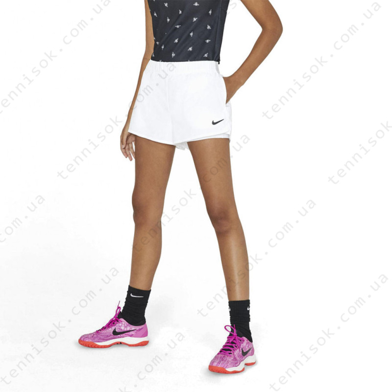  Тенісні шорти Nike Women's Court Flex Shorts White 939312-100