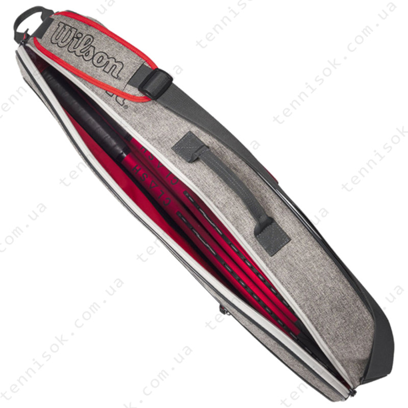 Теннисная сумка Wilson Team Heather Grey 3PK WR8022801001