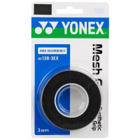 Обмотки Yonex AC138EX Mesh Absorbent Grip Black 3pcs