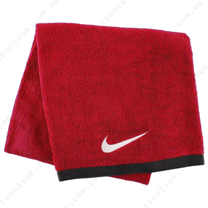 Полотенце Nike Fundamental Towel Large White/Red 60x120см