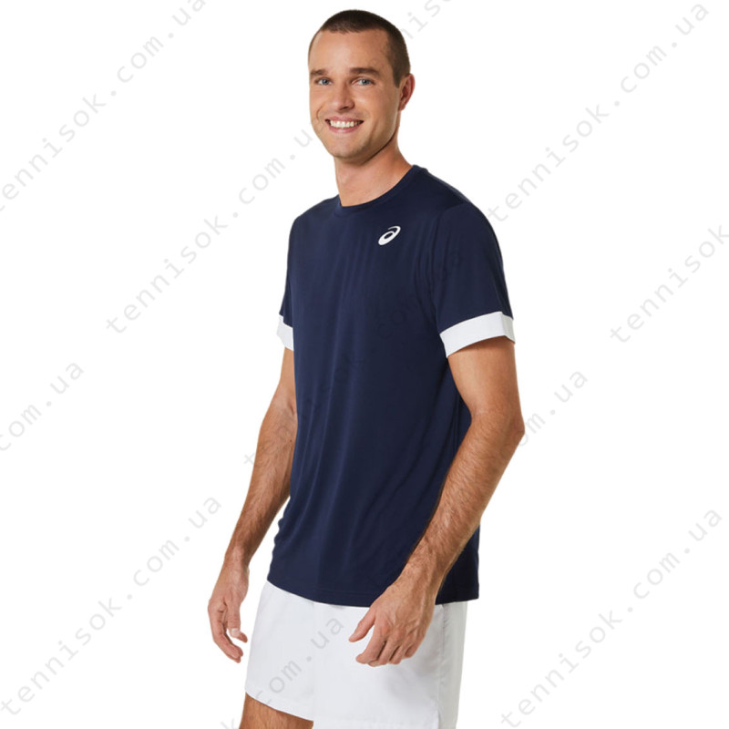  Asics Men Court Short Sleeve Top 2041A255-402