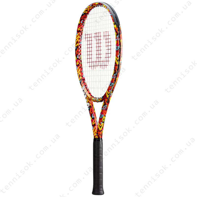 Теннисная ракетка Wilson Clash 100 V2 Britto Hearts WR128210