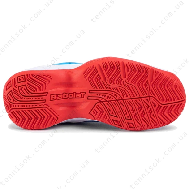 Теннисные кроссовки Babolat Pulsion All Court Kid 32S20518 Tomato Red/Blue Aster