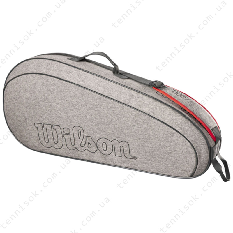 Теннисная сумка Wilson Team Heather Grey 3PK WR8022801001