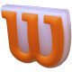Виброгасители Wilson Logo Orange Vibration Dampener
