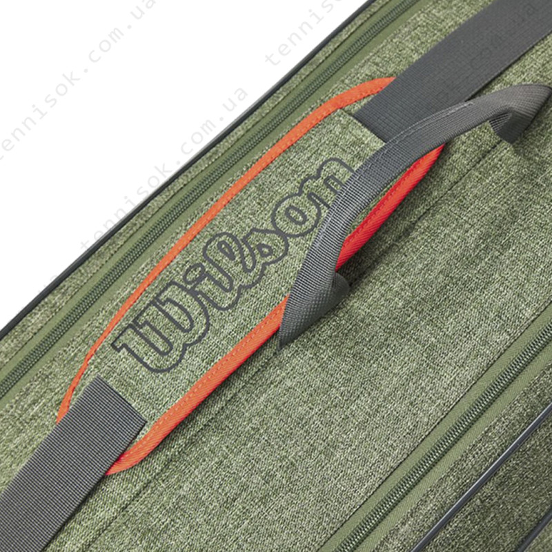 Тенісна сумка Wilson Team Heather Green 6PK WR8022701001
