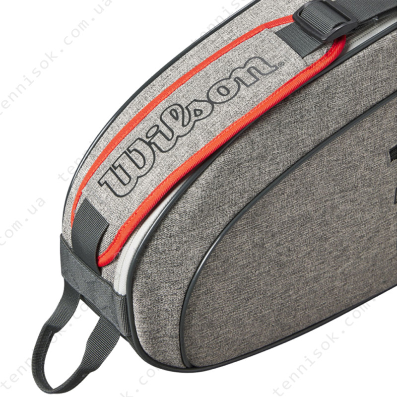 Теннисная сумка Wilson Team Heather Grey 3PK WR8022801001