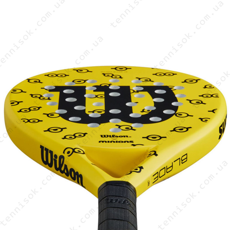 Тенісна ракетка Wilson Minions Eyes Blade Jr Padel WR070611 Junior