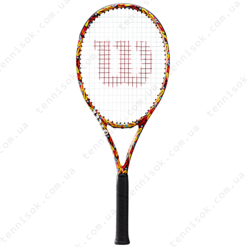 Теннисная ракетка Wilson Clash 100 V2 Britto Hearts WR128210