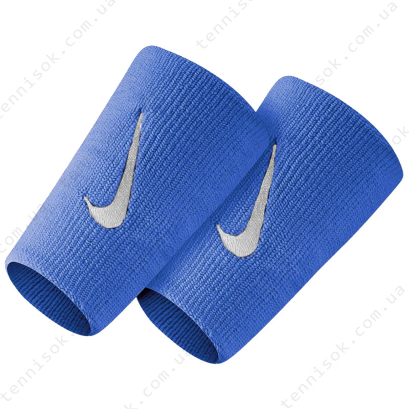 Напульсники Nike Swoosh Double Wide Wristband Blue N0001586449OS