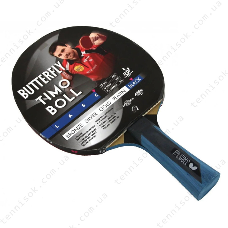 Ракетка для настільного тенісу Butterfly Timo Boll Black