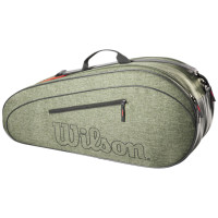 Тенісна сумка Wilson Team Heather Green 6PK WR8022701001