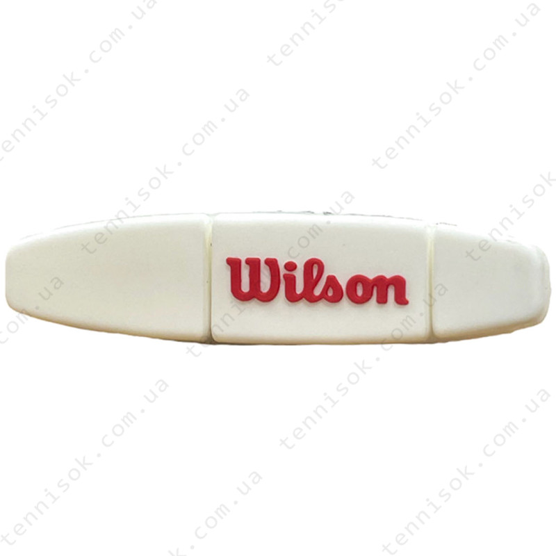 Виброгасители Wilson Logo Long White Vibration Dampener