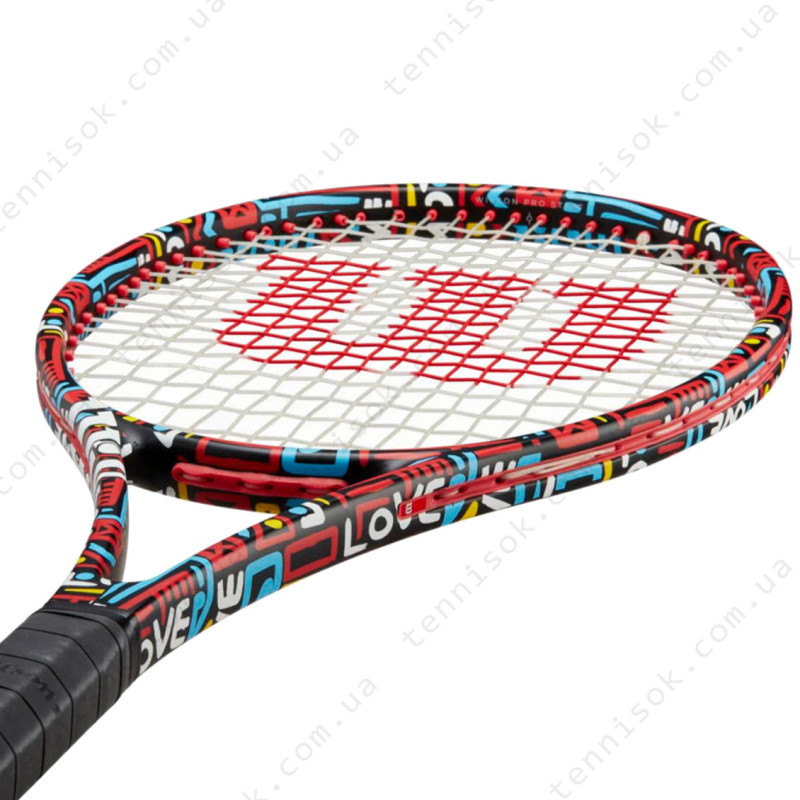 Теннисная ракетка Wilson Pro Staff 97 V13 Britto Hearts WR128310