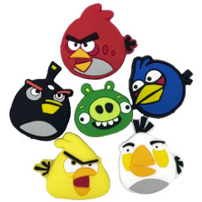 Виброгасители Angry Birds Vibration Dampener 6pcs