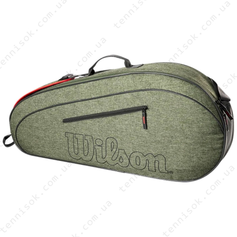 Тенісна сумка Wilson Team Heather Green 3PK WR8022901001