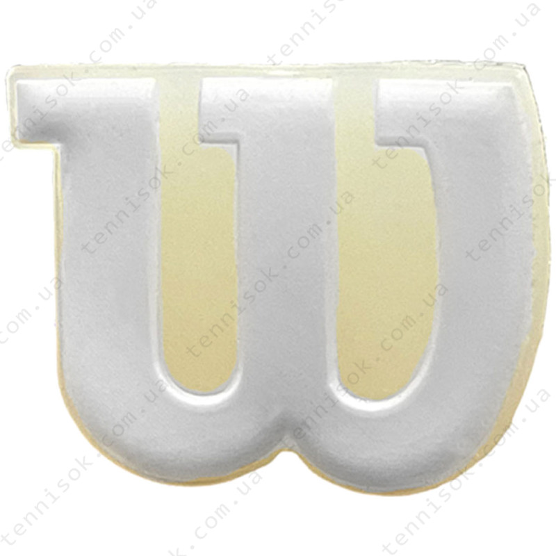 Віброгасники Wilson Logo White Vibration Dampener