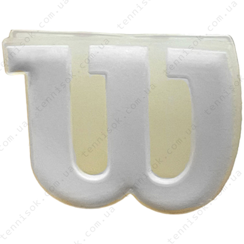 Віброгасники Wilson Logo White Vibration Dampener