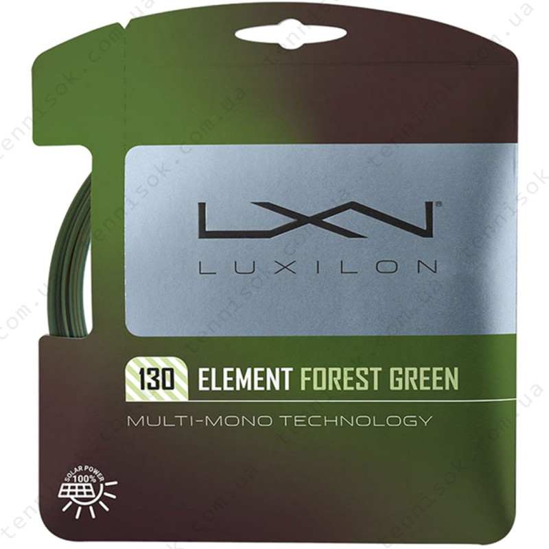Теннисная струна Luxilon Element Forest Green 12.2m WR8309301130