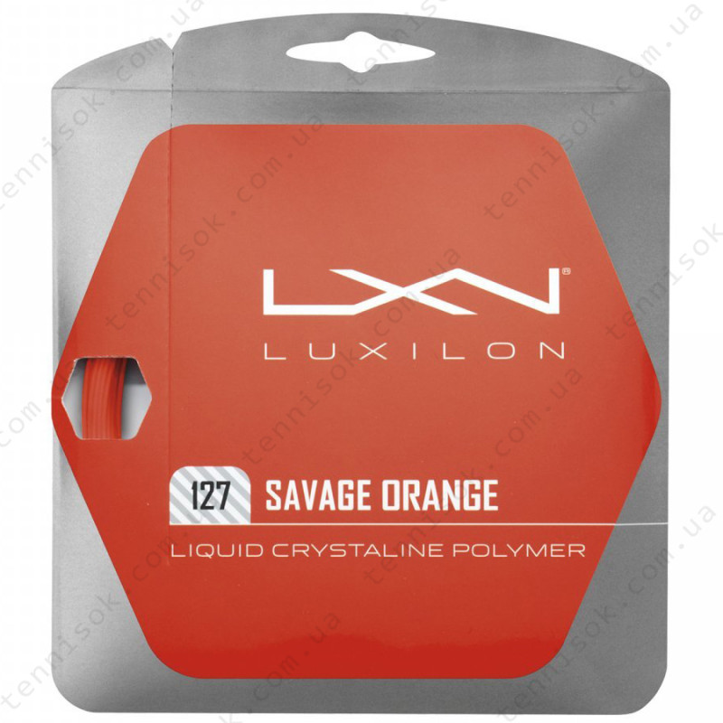 Тенісна струна Luxilon Savage Orange 12.2m