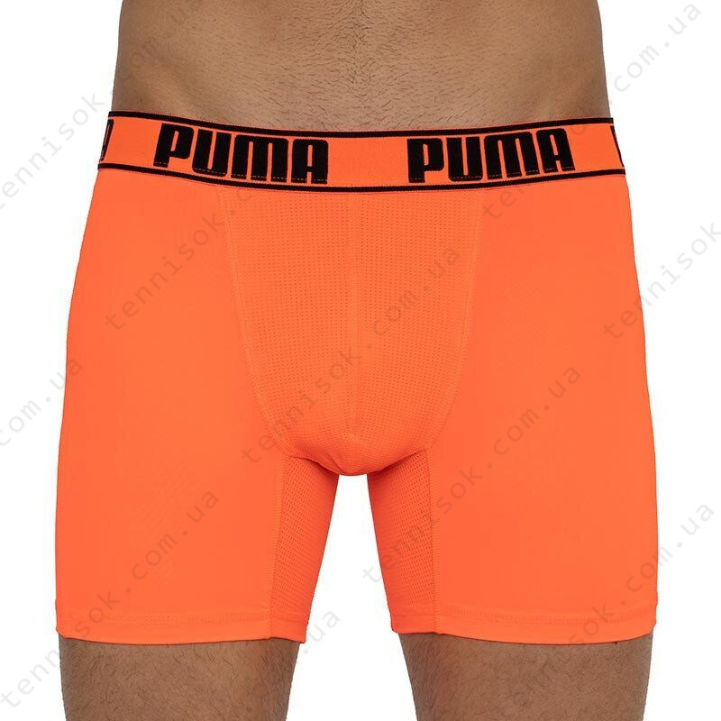  Трусы Puma Active Boxer 2-pack Orange/Blue