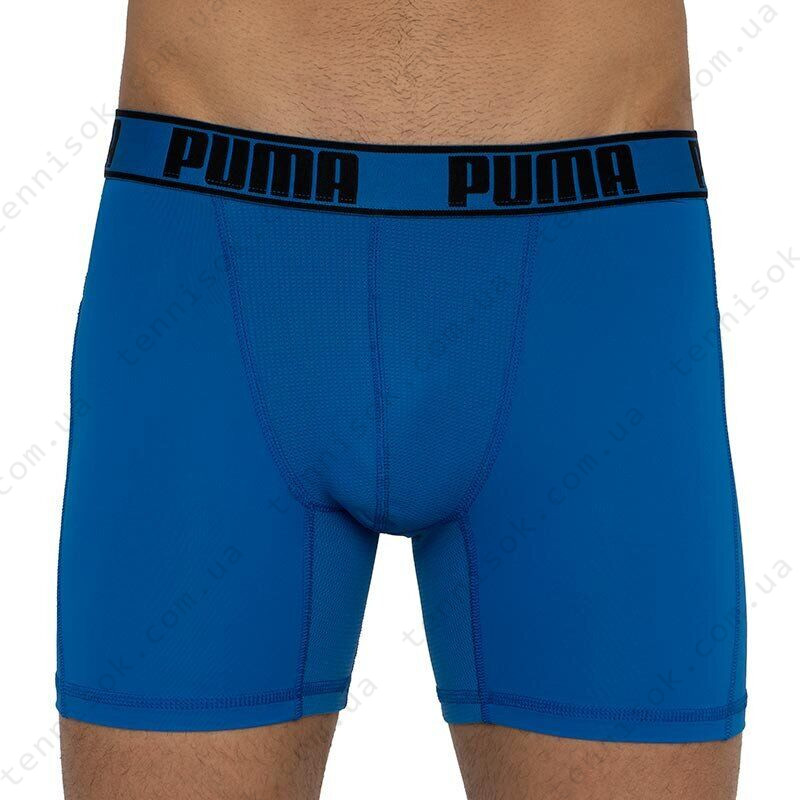  Трусы Puma Active Boxer 2-pack Orange/Blue