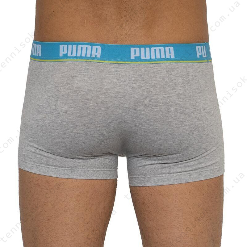  Труси Puma Basic Trunk 2-pack Light Gray/Yellow