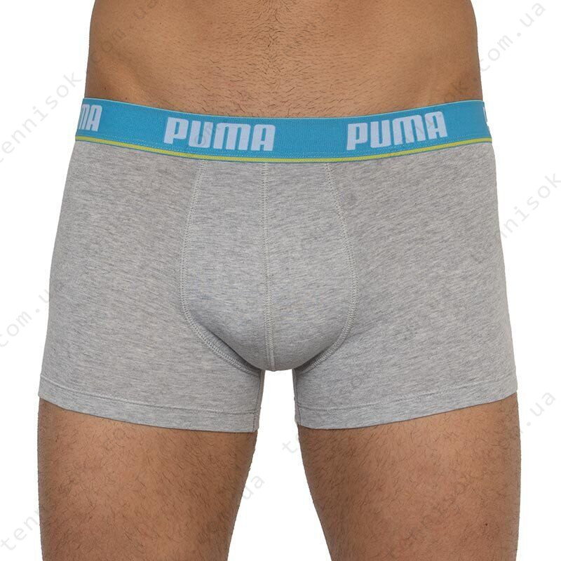  Труси Puma Basic Trunk 2-pack Light Gray/Yellow