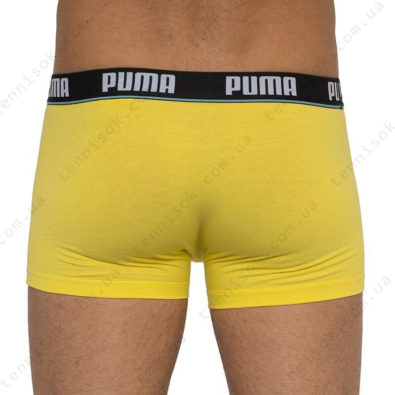  Труси Puma Basic Trunk 2-pack Light Gray/Yellow