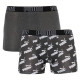  Трусы Puma Big Logo AOP Boxer 2-pack Dark Gray/White
