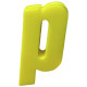 Виброгасители Prince Logo Yellow Vibration Dampener