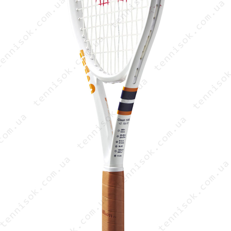 Теннисная ракетка Wilson Roland Garros Clash 100L V2 WR128111