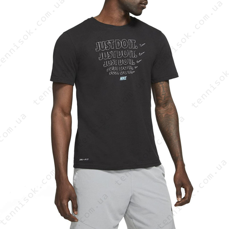  Футболка Nike Men's Summer Slub JDI Repeat Top DA1753-010