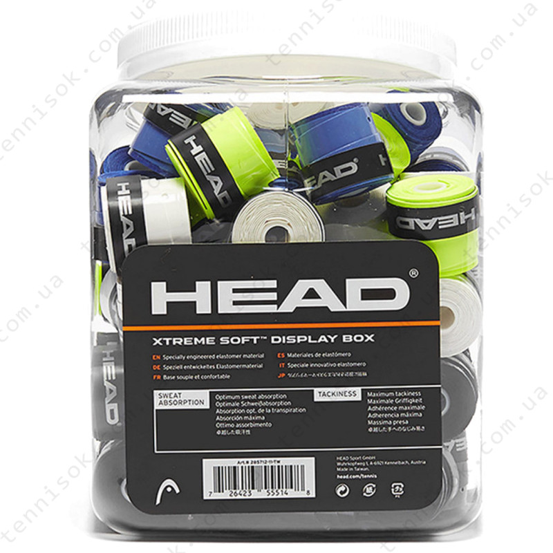 Обмотки Head XtremeSoft Display Box 70pcs 