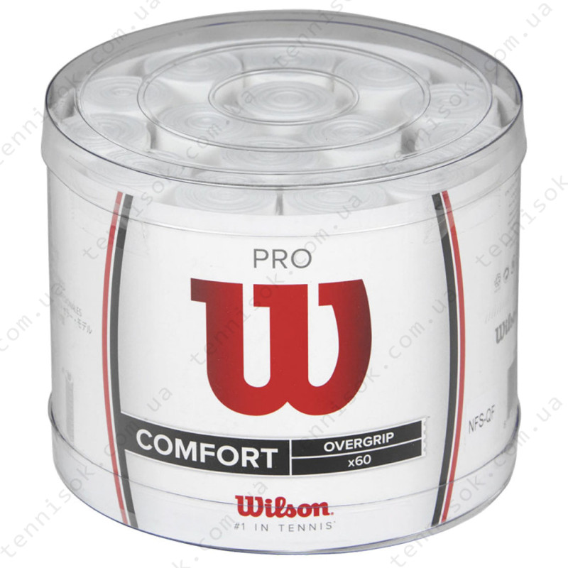 Обмотки Wilson Pro Overgrip White 60pcs