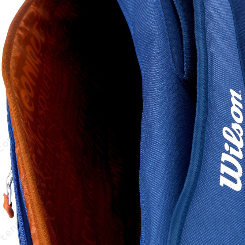 Теннисная сумка Wilson Super Tour Roland Garros 9 Racquets Bag WR8018201001