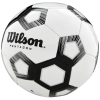 М'яч футбольний Wilson Pentagon White / Black
