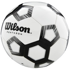 Мяч футбольный  Wilson Pentagon White/Black