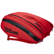 Теннисная сумка Wilson Federer DNA 12 Pk Bag 2020 Red