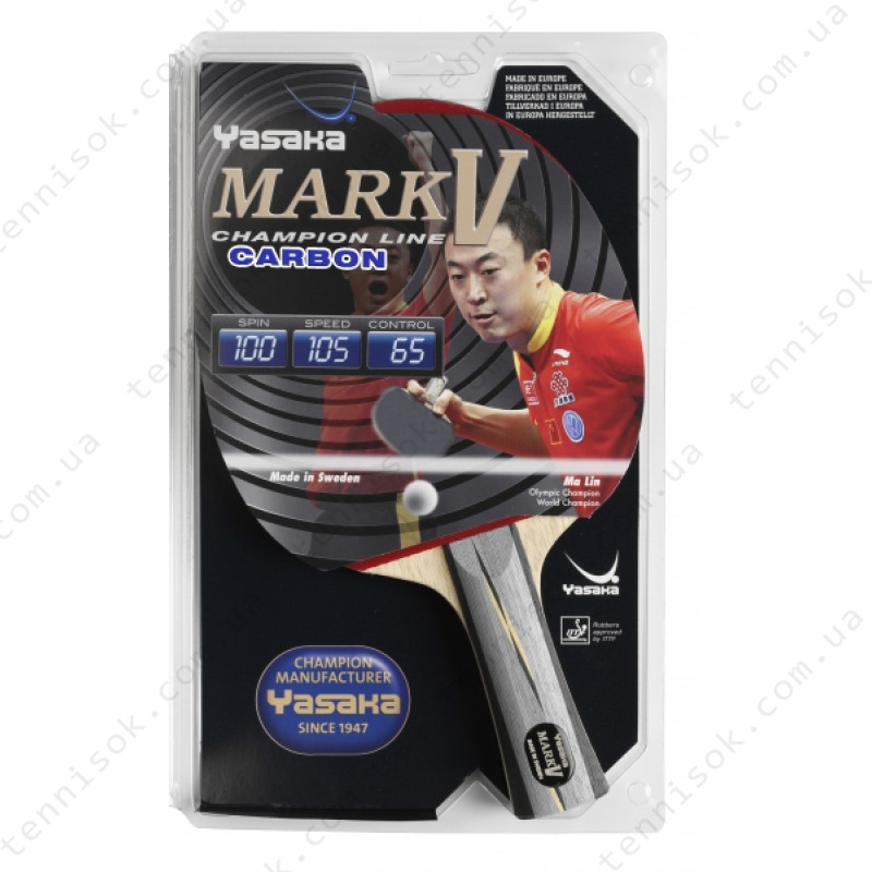 Ракетка для настольного тенниса Yasaka Mark V Carbon