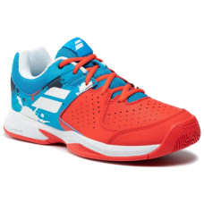 Теннисные кроссовки Babolat Pulsion All Court Junior Tomato Red/Blue Aster 33S20482