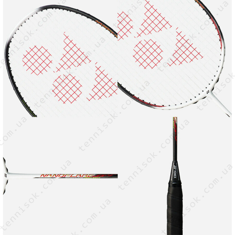 Ракетка для бадминтона Yonex Nanoflare 170 Light White/Red